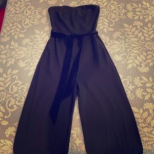 Strapless Wide leg Jumper